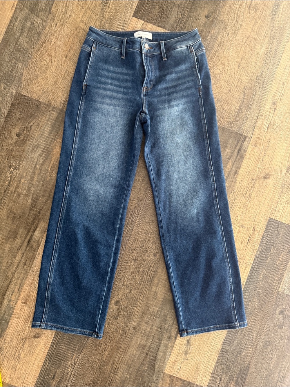J21 Eleven by Risen Dark Blue Cropped Jeans Sz3/26